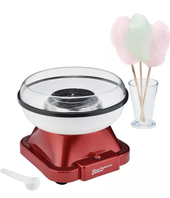 Gourmet Gadgetry retro diner candy floss machine-UNBOXED-500W