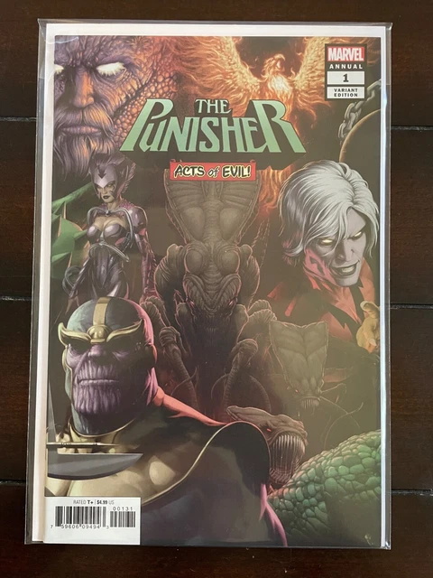 The Punisher Acts of Evil Annual 1 Variant High Grade Marvel Comic D66-178