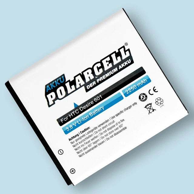 PolarCell HTC 35H00205-00M 35H00205-01M 35H00205-02M BA-S930 Batterie 2250mAh