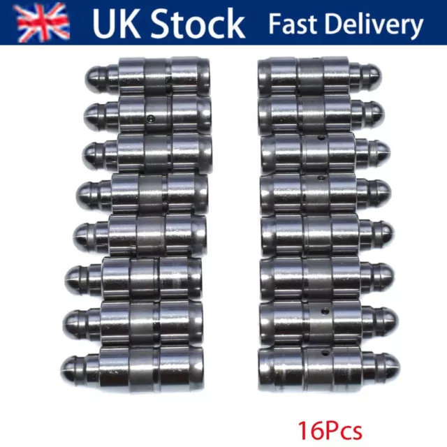 16x Hydraulic Follower Lifter Tappets For OPEL Vauxhall Astra Corsa Adam 1.2 1.4