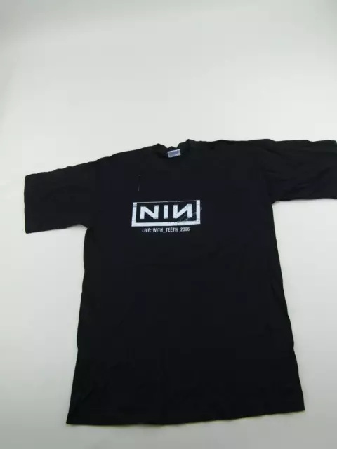 Nine Inch Nails NIN Live With Teeth 2006 Concert T-Shirt Mens Size Medium (40)