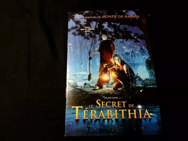 LE SECRET DE TERABITHIA dossier presse cinema fantastique