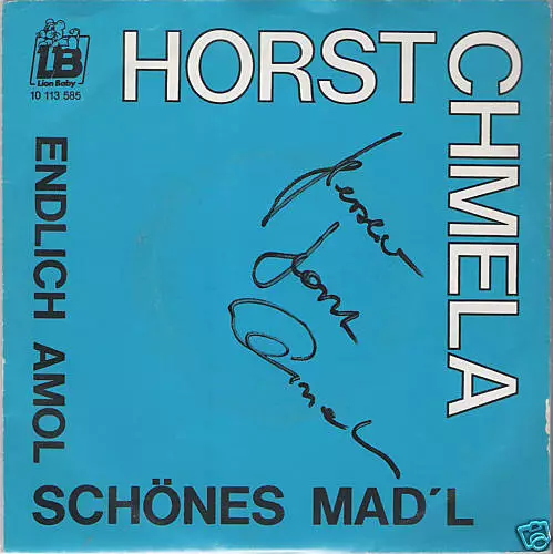 Single / HORST CHMELA  / MIT ORIG.Autogramm /