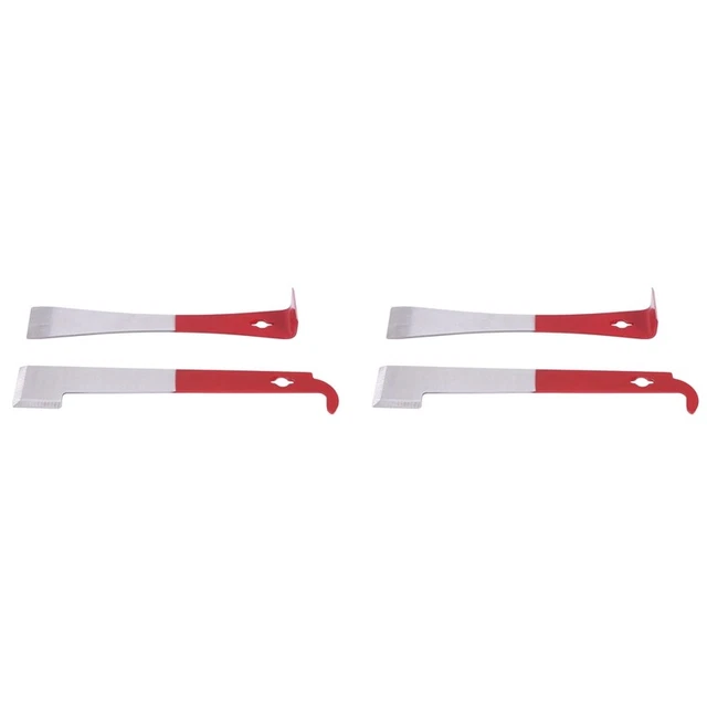 4 Pack Stainless Steel Bee Hive Scraper Tool Bee Hive Frame Lifter and ScrapN7H2