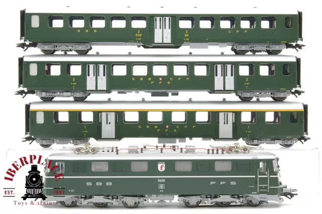 1:87 Märklin 29814 Schweizer Personenzug SBB CFF Lokomotive Sound H0 Spur ho