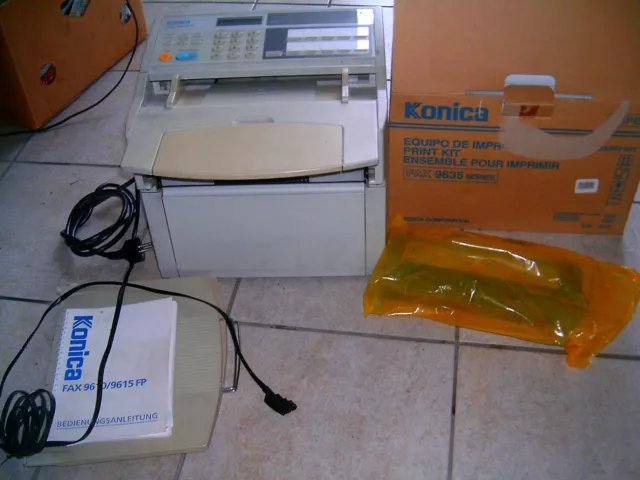Fax, Faxgerät, Konica Fax, Konica Faxgerät, Konica 9610 FP
