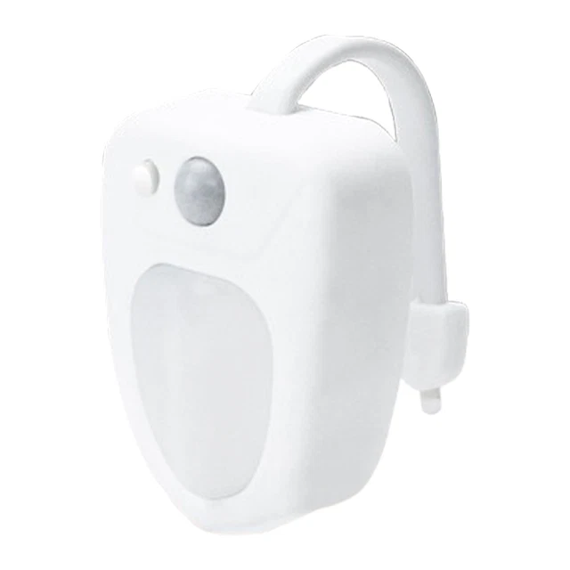 TOILET NIGHT LIGHT 16 Colors LED Motion Activated Sensor Bathroom Bowl