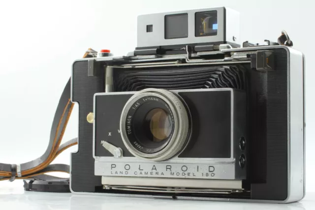 Cla'd [N MINT] Cámara Polaroid Land Modelo 180 con Tominon 114 mm f4.5 de...