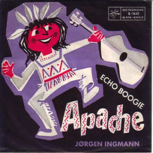 Jørgen Ingmann - Apache (7", Single, Mono) (Very Good Plus (VG+)) - 870524362