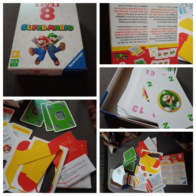 Super Mario Level 8 Cartas Super Mario Level 8 – Juego De Cartas Ravensburger Para 2-6 Jugadores, A Partir De 8 Años, Con Reglas Sencillas Super Mario Level 8 Cartas Super Mario Level 8 – Juego De Cartas Ravensburger Para 2-6 Jugadores, A Partir De 8 Años, Con Reglas Sencillas