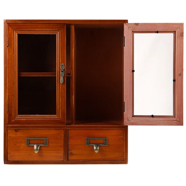Armadio mobile da parete armadio portaoggetti in legno sensibile casa