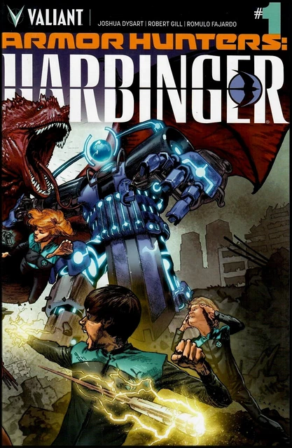 ARMOR HUNTERS HARBINGER #1 (OF 3) JULY 2014 1st PTG VALIANT COMIC BOOK 2