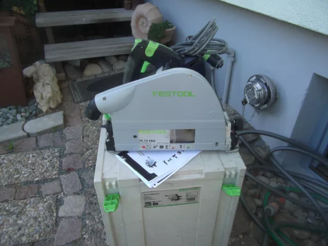 FESTOOL motosega subacquea TS 75EBQ la grande motosega circolare manuale solida con Systainer
