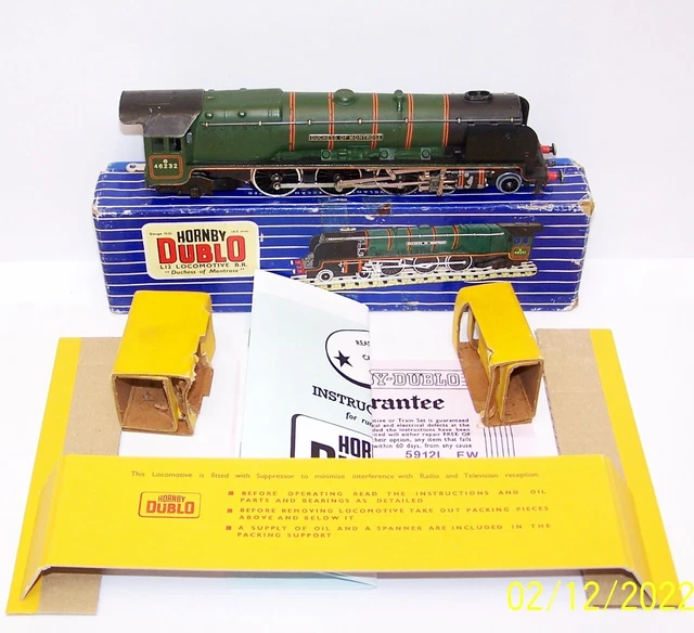 A Nickel Wheeled Hornby Dublo 3-Rail L12 Locomotive ‘Duchess Of Montrose’, Boxed