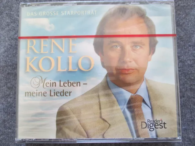 Reader's Digest Musik - Rene Kollo: Mein Leben meine Lieder - 4 CD Neu & OVP