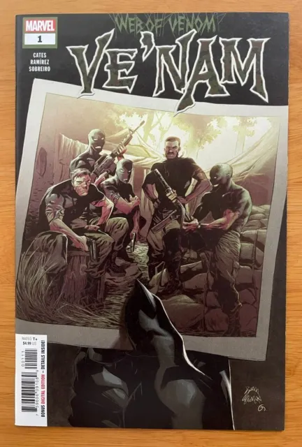 WEB OF VENOM VE NAM #1 Stegman Main Cover A 1st Print Cates Marvel NM