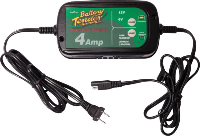 Battery Tender 022-0209-DL-WH 4 Amp Selectable Charger