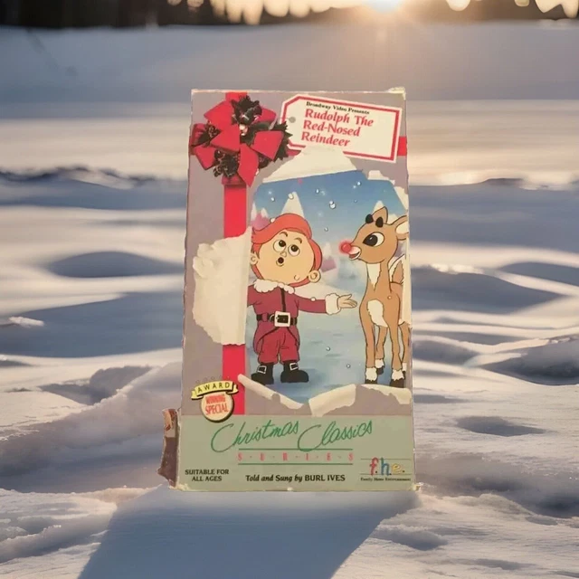 RUDOLPH THE RED Nosed Reindeer VHS Christmas Classics Series Children ...