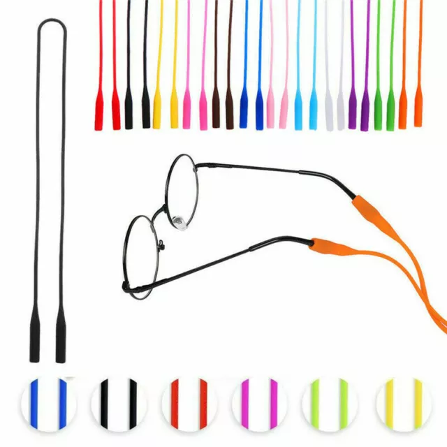 55 cm Gafas de silicona Correa Cinta Cuello Cordón Soporte Cinta Gafas de sol Gafas ¬