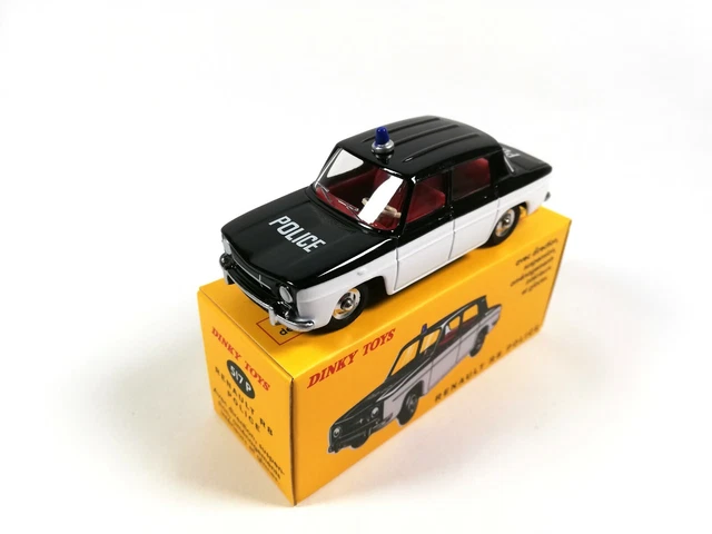 Ancienne Dinky Toys Renault 8 Jaune - Miniature De Collection 517 Dans Sa Boîte