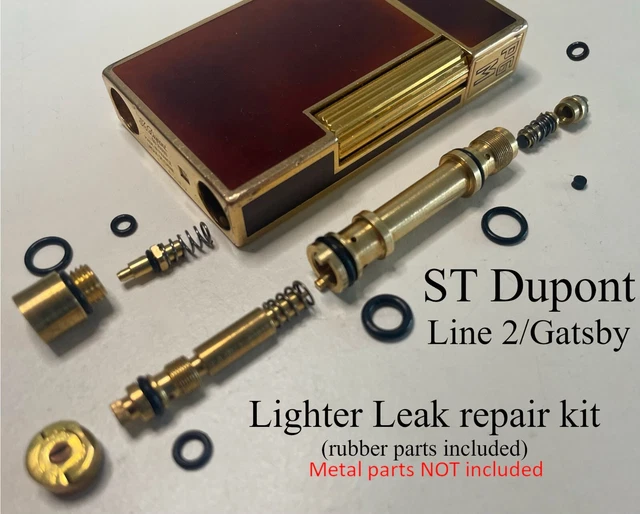 ST DUPONT GATSBY Line 2 Lighter O Ring Service Repair Kit Spareparts