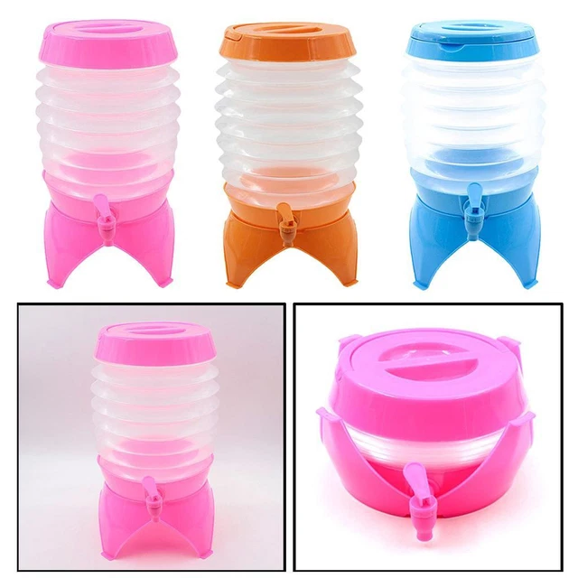 Bouteille D'eau Pliable Pour Camping – Conteneur Avec Robinet – 5/10/15/20L – Neuf