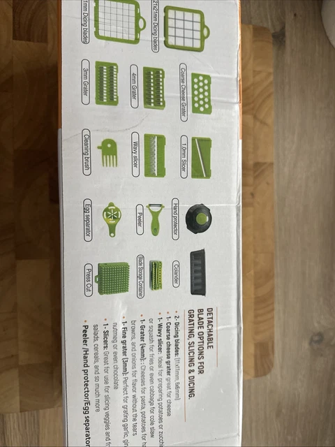 KITCHEN IDEAS VEGGIE Slicer 16-Piece Set £16.08 - PicClick UK