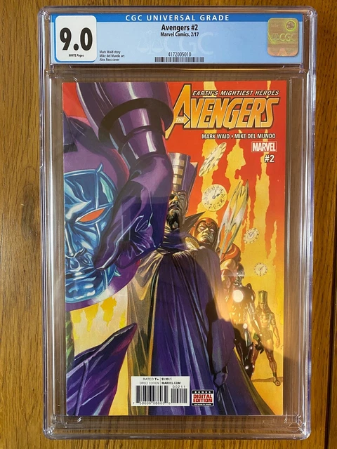 Earth's Mightiest Avengers No.2 Council Of Kangs CGC 9.0 Marvel Comic