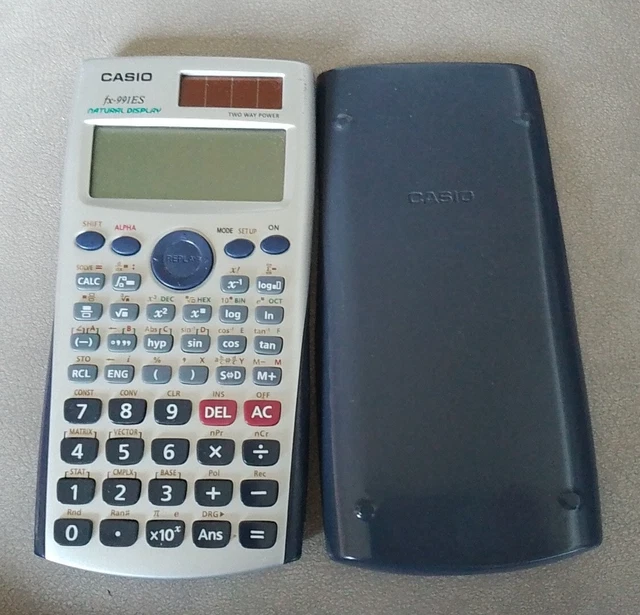 CASIO FX991ES SCIENTIFIC calculator / A Levels / Exams/ Office 19.07