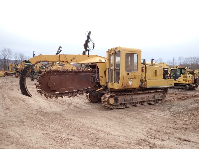 1996 Vermeer T755 Commander Rock Trencher CAT Diesel 32" Bar EROPS 1996 Vermeer T755 Commander Rock Trencher CAT Diesel 32" Bar EROPS