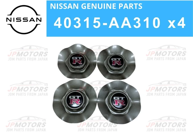 NISSAN GENUINE SKYLINE GTR GT-R R34 BNR34 Wheel Center Cap 4 Set JDM ...