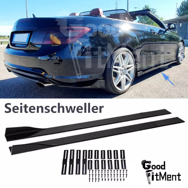 78,7'' Auto Seitenschweller Sideskirts Für Mercedes Benz W211 W212 W213 E-Klasse