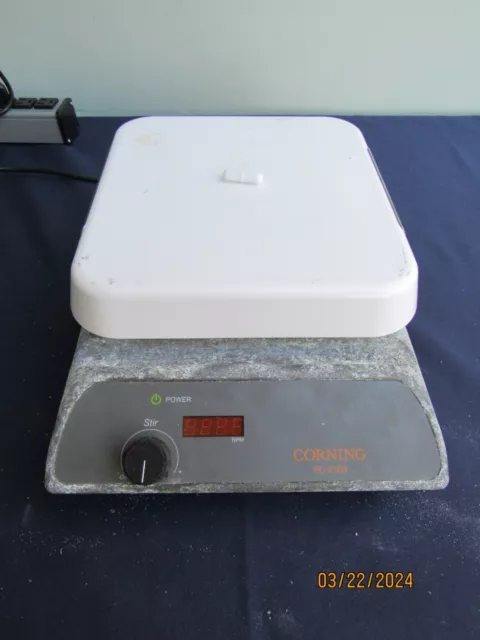Corning PC 610-D Magnetic Stirrer, Ceramic 10" x 10" Top - Tested GUARANTEED