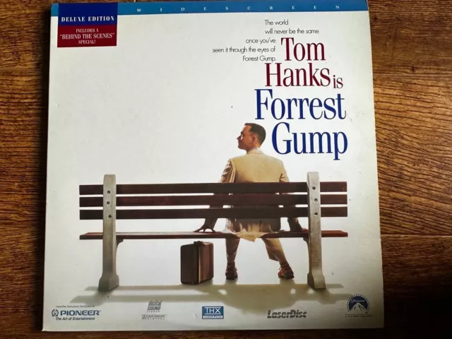 Forrest Gump Laserdisc États-unis Ntsc 1994 Tom Hanks Film Classique AC-3