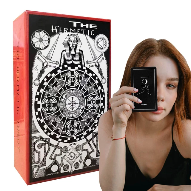 The Hermetic Tarot Cards For Fate Divination Oracle Cards Fortune