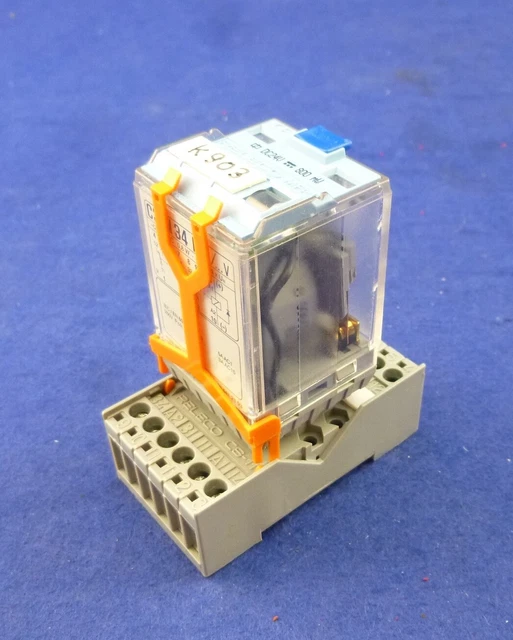 Releco MR-C Relay C3-N34D / C3-N 34 D / DC24V incl. Socket (Re. incl. VAT)