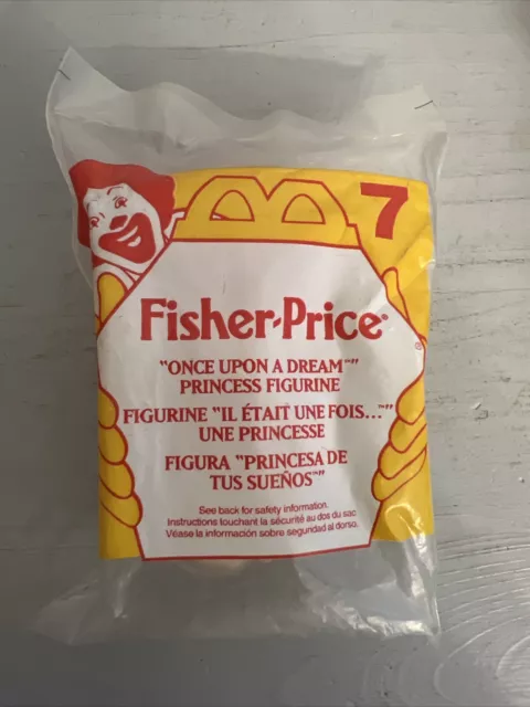 Fisher Price Once Upon A Dream Princess Figure Mcdonalds Happy Meal Toy (New)