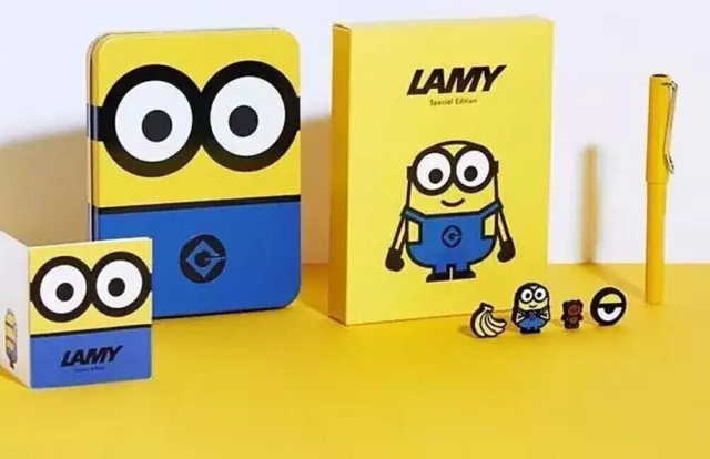 Lamy x Minions Safari Limited Edition Pen Gift Box for Friends Size EF