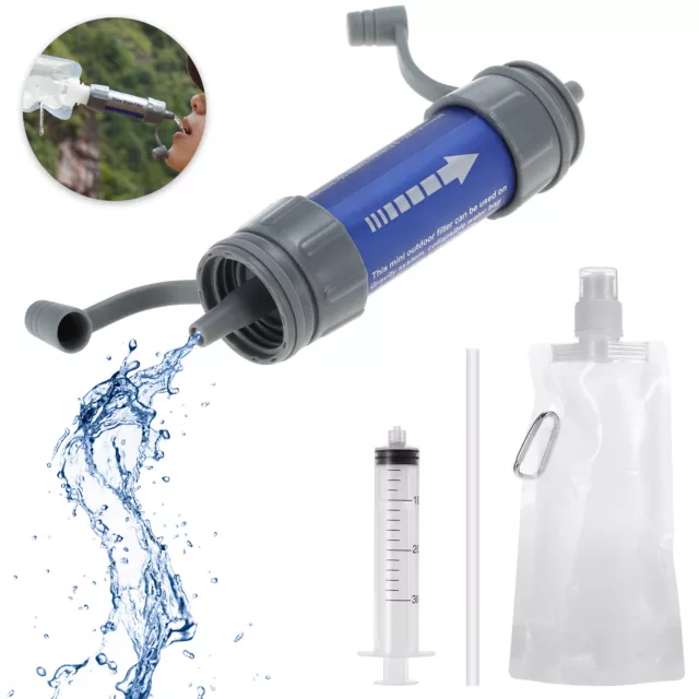 Purificateur de paille de filtre à eau de système de filtration d'eau en C4R4