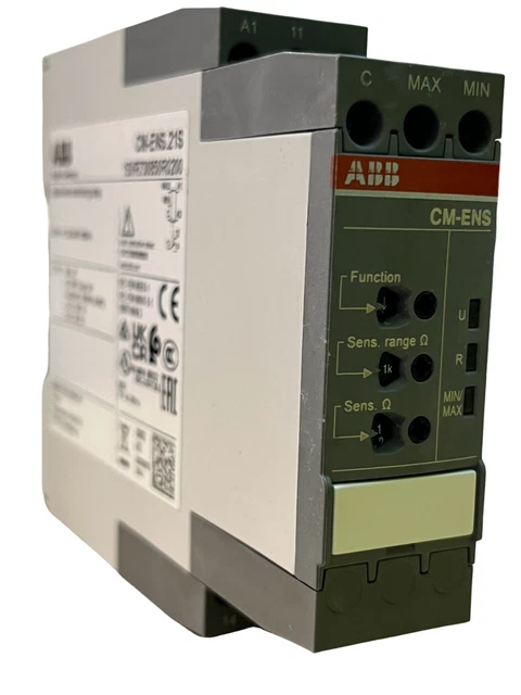 ABB CM-ENS.13S Relè Elettronico Per Liquidi Min-Max - 110-230V AC, Controllo Livello Affidabile, Prodotto Originale Con Garanzia Mondiale ABB