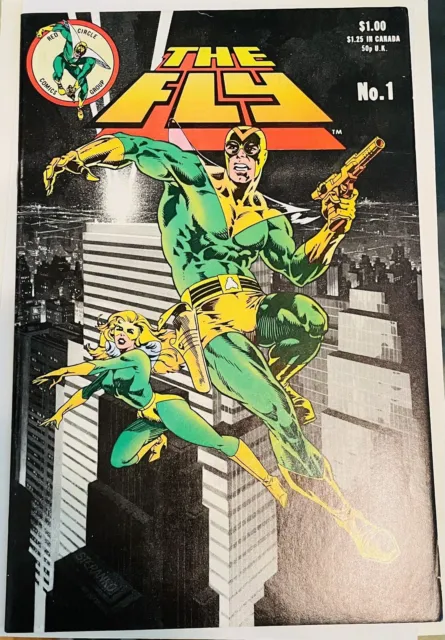 The Fly #1 Bronze Age Red Circle Comic Book 1983