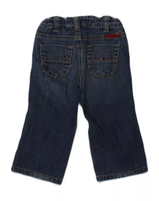 Tommy Hilfiger Baby Jungen gerade Jeans 6-9 Monate W18 L9 marineblau AP51 2