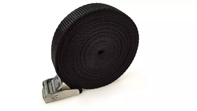 9 Buckled Straps 25mm Cam Buckle 5 meters Long Heavy Duty Load Securing 250kg