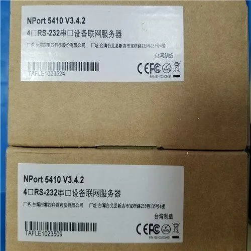 New MOXA NPort 5410 4-port serial device server RS-232 DHL #A6-11