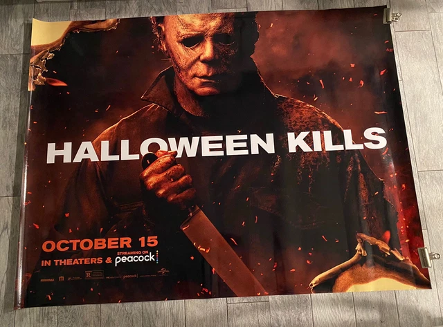 HALLOWEEN KILLS 5FT SUBWAY MOVIE POSTER #1 2021 Michael Myers 🔥 HALLOWEEN KILLS 5FT SUBWAY MOVIE POSTER #1 2021 Michael Myers 🔥