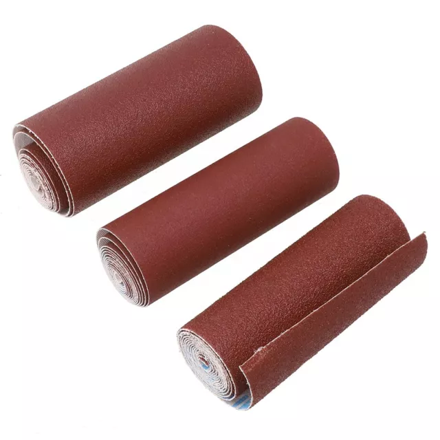 Rouleau en tissu Emery 80240 Grit efficace pour broyer 3 rouleaux efficace