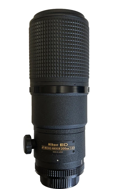 Nikon Micro NIKKOR 200mm f/4 CRC D AF IF M/A ED Lens
