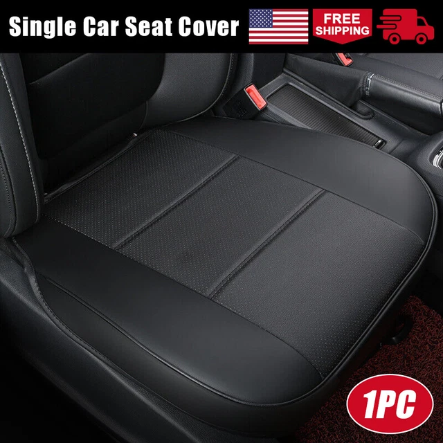 For 06-13 Lexus IS250 IS350 Black Vinyl Driver Bottom Perforated Seat Cover #1
