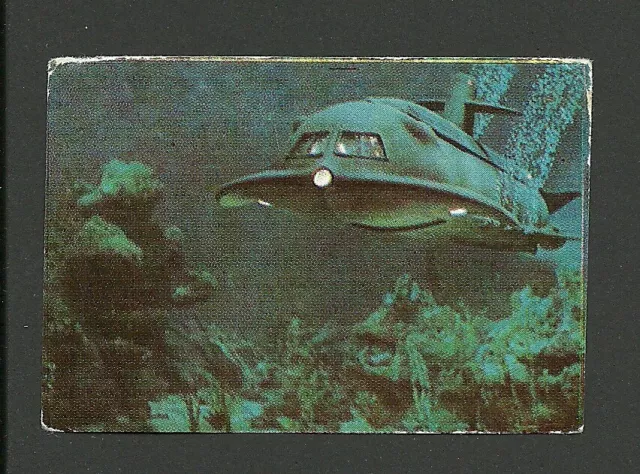 VOYAGE TO THE Bottom of the Sea 1967 Spanish TV Card Submarine #163 $9. ...