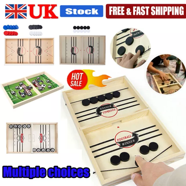 Fast Sling Puck Game Paced SlingPuck Winner Board Family Games Toys Game UK